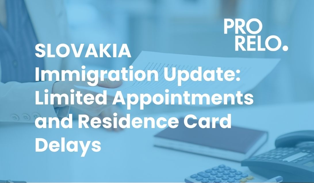 Immigration Update: Limited Appointments and Residence Card Delays in Slovakia
