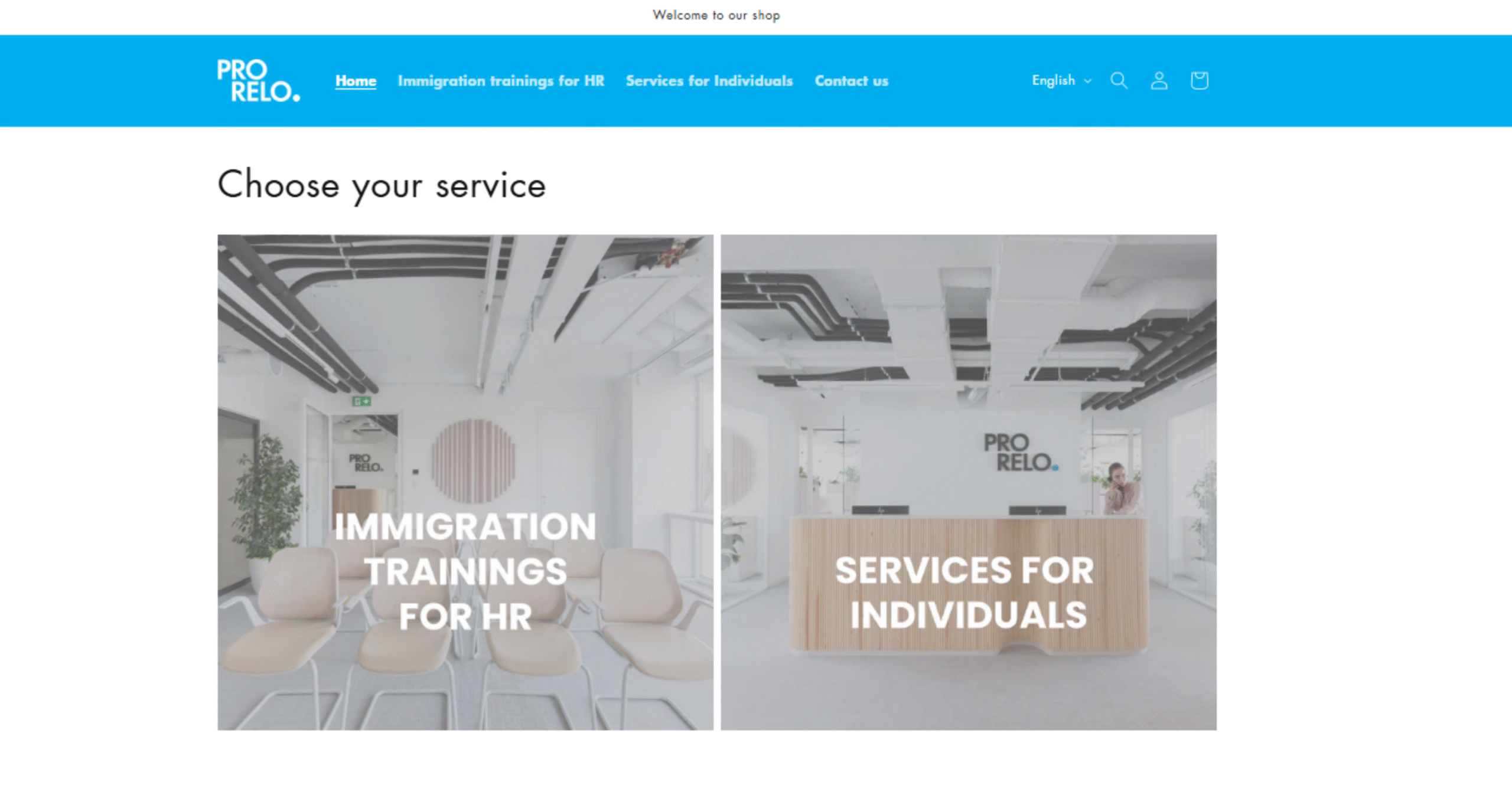 Welcome to our ProRelo Shop